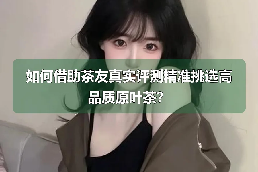如何借助茶友真实评测精准挑选高品质原叶茶?